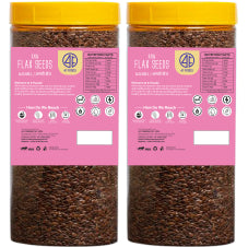 41 Foods 100% Premium Seeds I Flax Seeds | Grade Flax Seeds for eating | Immunity Booster and Fiber Rich. I Rich in Fiber & Omega -3