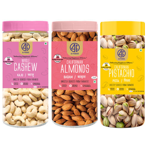 Combo of Pistachios, Almond, Cashew.