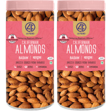 41 Foods 100% Premium  Pure California Almonds/Badam Whole,  Real Nuts, High in Fiber, Badam Giri, Rich in Protein, Magnesium, Phosphorus and Dietary Fibre, Nuts & Dry Fruits