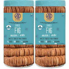 41 Foods 100% Premium Anjeer (Dried Figs), Rich in Calcium & Fibre, Source of Iron, Naturally Low-Fat Food