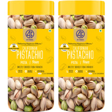 41 Foods Premium California Roasted Salted Pistachios | Pista, Dry Fruits, Pistachios, Nutritious & Crunchier Pista Nuts, Tasty & Healthy Snacks