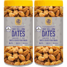41Foods Healthy Dry Yellow Dates - Twin - Combo