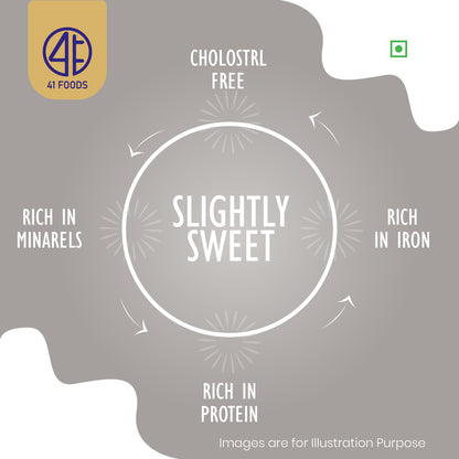 41 Foods 100 % Premium Healthy Dry Fruits Dried Yellow Dates  | Sukha Khajoor | Peela Khajoor | Kharik | Kharak | Kharek | Pila Chuara | Natural & Healthy Superfood Chhuara | Rich in Nutrients & Fiber