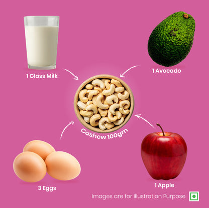 41 Foods  100% Premium Pure Cashews Whole, Kaju,  Nutritious & Delicious, Premium Kaju Nuts, Rich In Protein, Magnesium & Phosphorus, Deluxe Size & Crunchy Nuts
