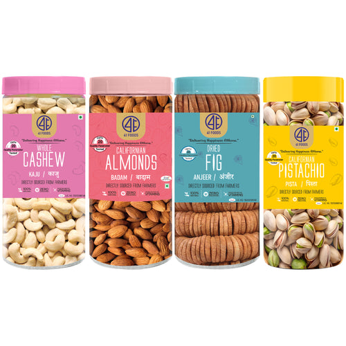 Combo of Pistachios, Almond, Cashew, Fig - Combo